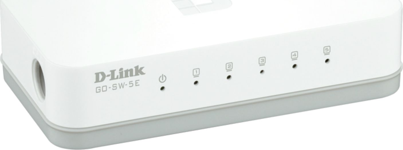 Přepínač D-Link GO-SW-5E/E