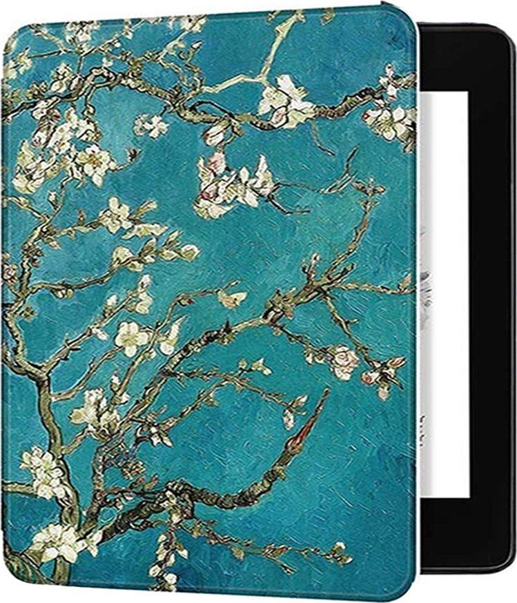 Kryt Tech-Protect Graphic Kindle Oasis Apricot Blossom