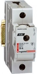 LEGRAND FUSE LISTONKTOR 1P 63A D02 R301 MAKS bez vložek (606619)