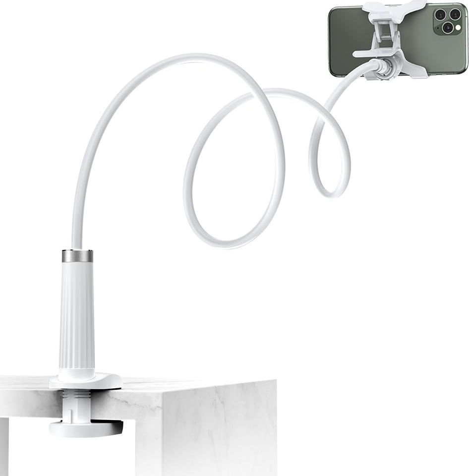 UGREEN Phone Holder White White Flexible Long Arm 90cm