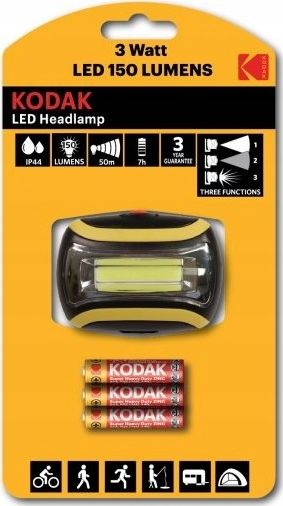 LED čelovka Kodak 150lm (SB5608)