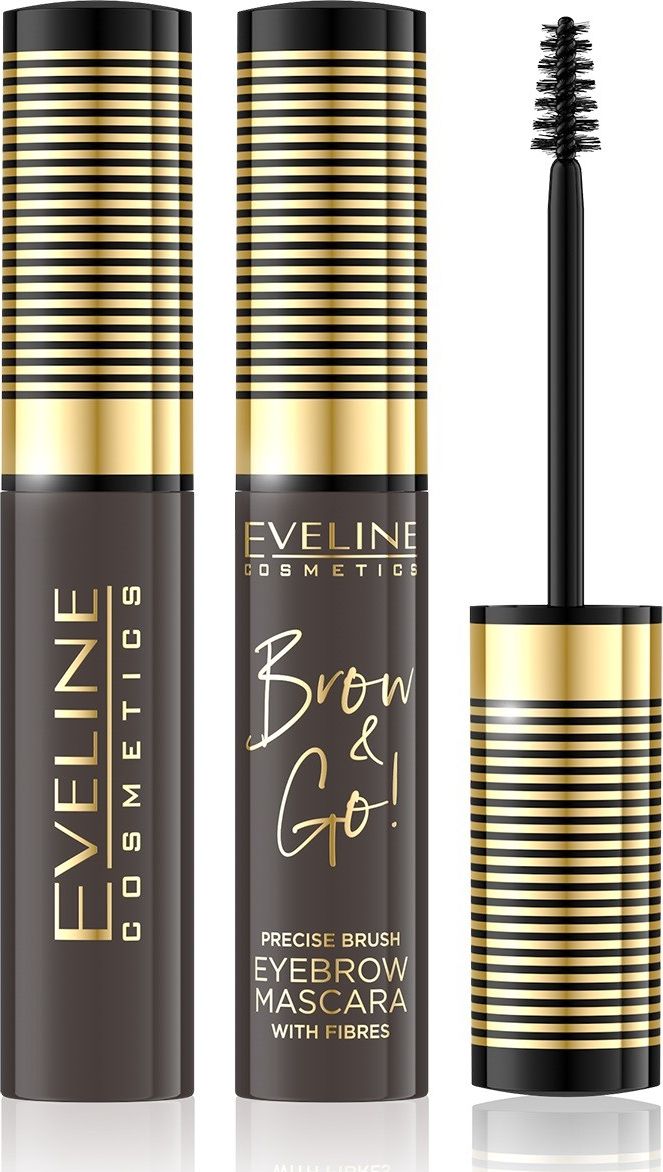 Eveline Eveline Brow & Go Stylingová řasenka na obočí č. 02 Dark 6ml