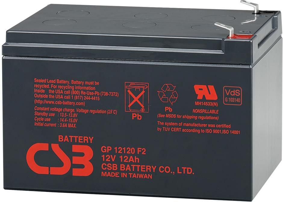 CSB batéria 12V / 12Ah (GP12120F2)