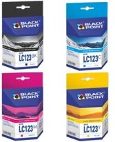 Inkoust Black Point BPH655CMYK / č. 655 (azurová, purpurová, žlutá, černá)