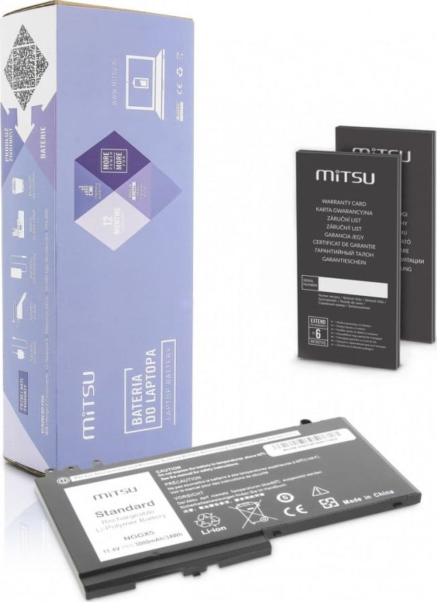 Batéria Mitsu Batéria Mitsu pre notebooky Dell Latitude E5250, E5270