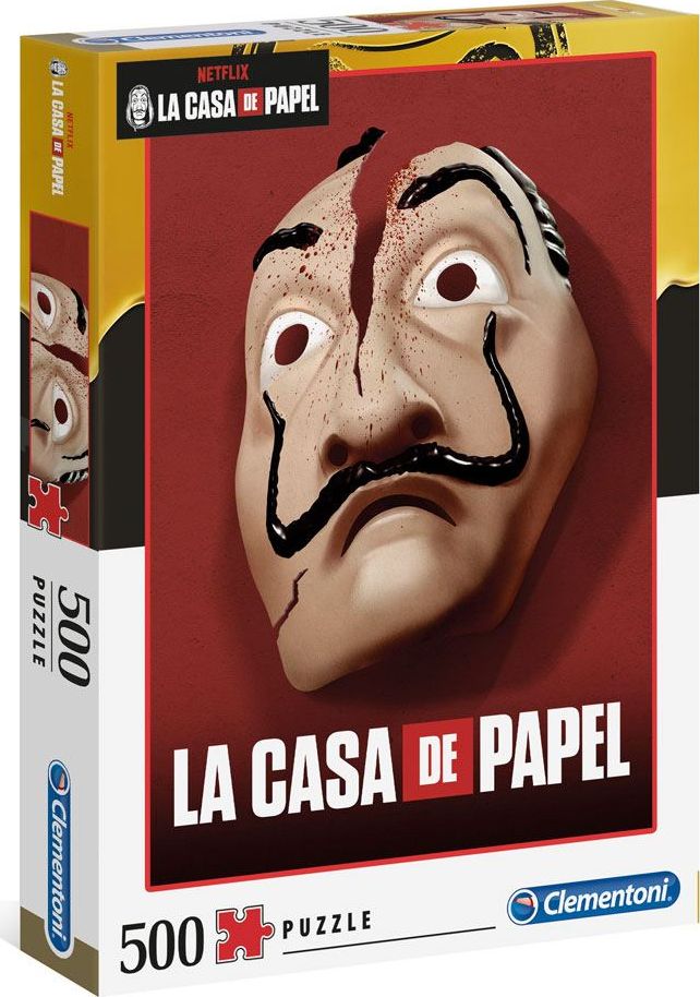Clementoni Puzzle 500 House of paper