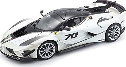 BBURAGO 1:18 FERRARI FXX-K Evoluzione, šedá