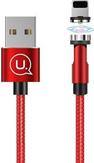 Usams USB-A – Lightning kabel 1 m červený (109578)