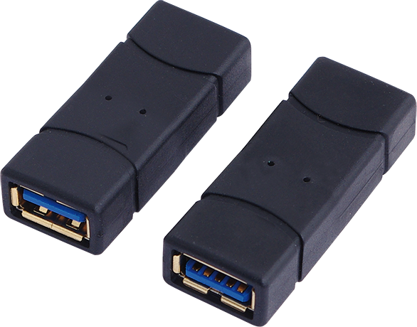 LogiLink USB adaptér USB – USB čierny (AU0026)