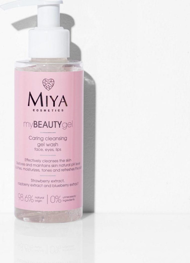 Miya můj kosmetický gel vychovávající čištění obličeje a čisticí gelu 140 ml