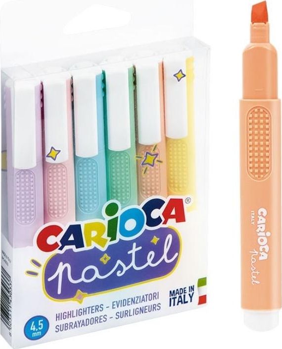 Carioca Highlighter Pastel 6 barev CARIOCA
