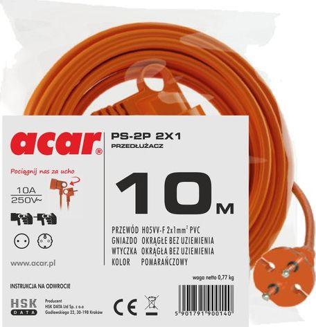 Acar Acar PS-2P 2x1 10,0m
