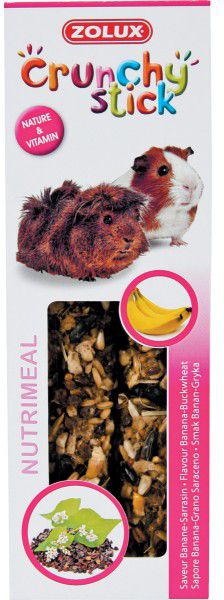Zolux Crunchy Stick morče banán/pohanka 115g