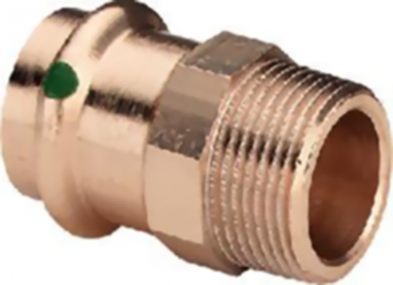 Adaptér Viega Sanpress s SC-Contur 22x3/4  hnědá 104306