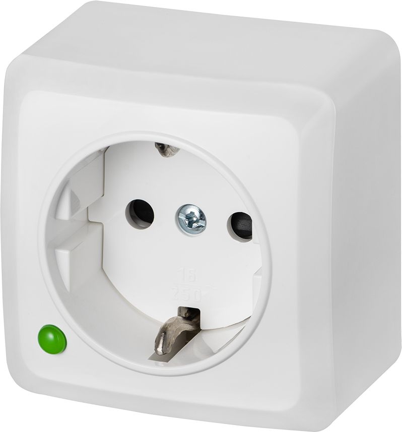 Elektro-Plast BERG Zásuvka schuko n/t 2P+Z 16A (3737-00)