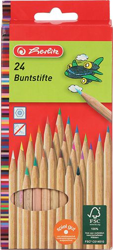 Dřevěné pastelky Herlitz (8660524)