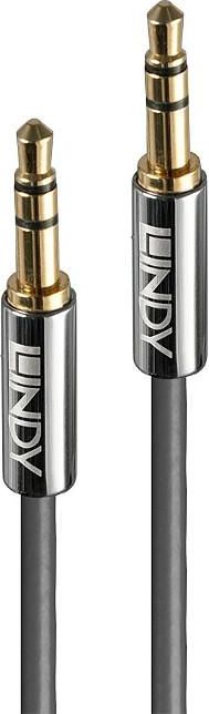 Lindy kábel Jack 3,5mm - Jack 3,5mm 5m strieborný (35324)