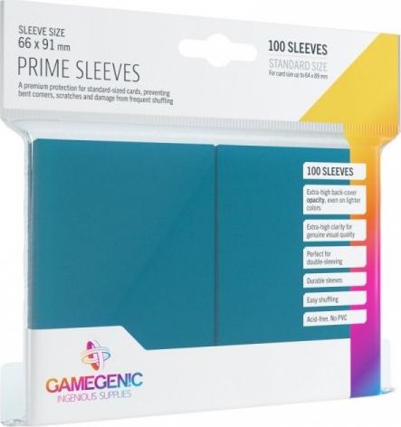 Gamegenic Gamegenic: púzdra Prime CCG (66x91 mm) - modrá, 100 ks