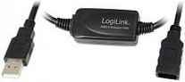 LogiLink USB adaptér USB – USB černý (UA0146)