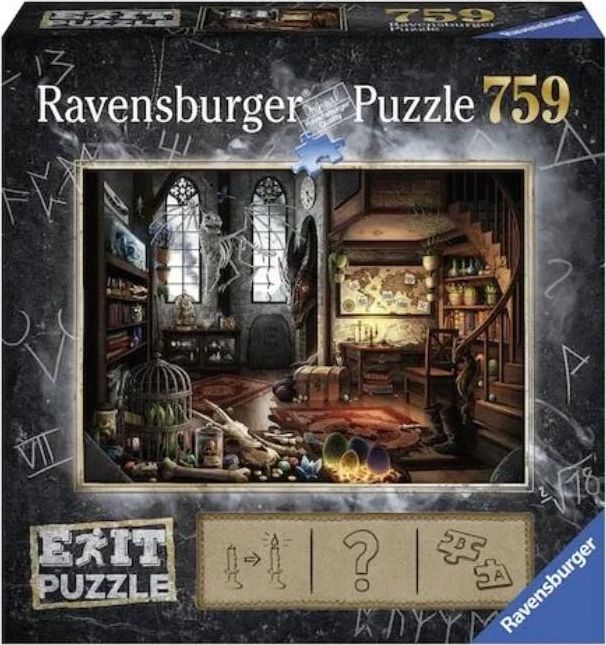 Puzzle EXIT 759 dielikov Wizard&#39;s Laboratory