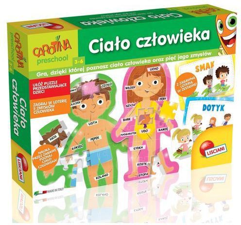 Lisciani Carotina Ľudské telo (304-PL6116)