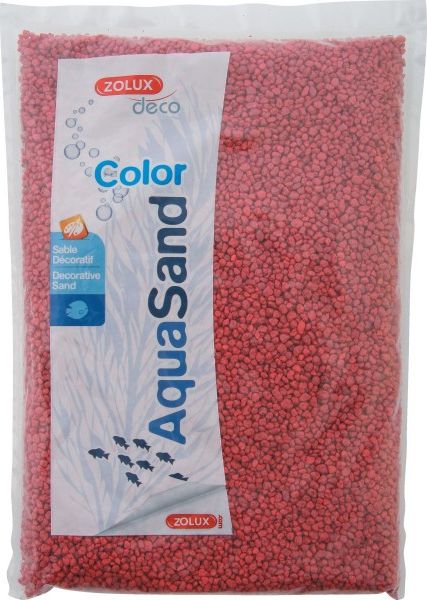 Zolux Aquasand Color malina 5kg