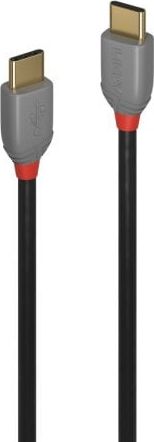 Lindy USB-C - USB-C USB kabel 3 m Černošedý (36873)