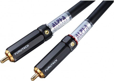 Furutech-ADL RCA (Cinch) - RCA (Cinch) kabel 1m černý