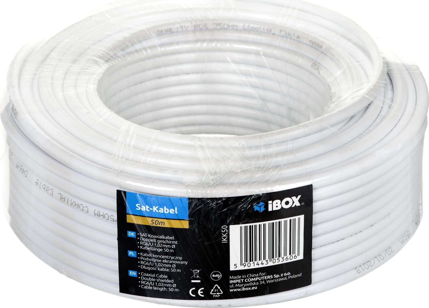 iBOX Kabel IBOX IKK50 (50m)