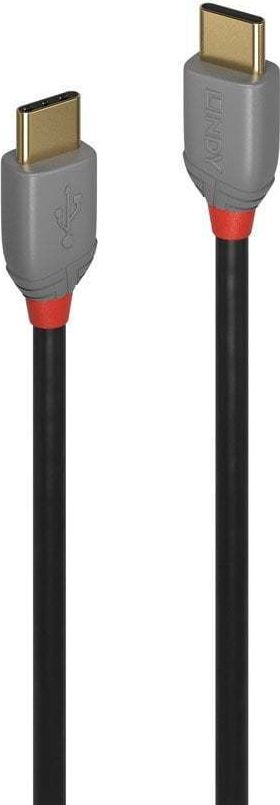 Lindy USB-C – USB-C USB kabel 1 m šedý (36871)