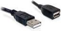 Delock USB adaptér černý (82457)