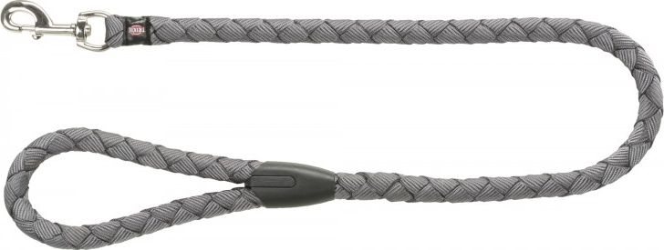 Vodítko pro psa Trixie Cavo, grafit, S–M: 1,00 m/o 12 mm