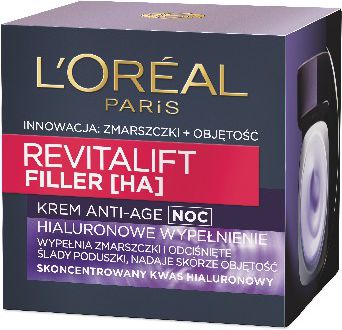 L'Oreal Paris Revitalift Filler Anti-Age krém na tvár proti starnutiu 50 ml