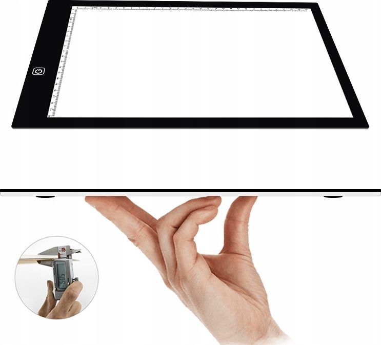 Xrec Illuminated LED Drawing Board Plynulé ovládání osvětlení