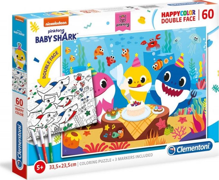 Puzzle 60 dílků Baby Shark
