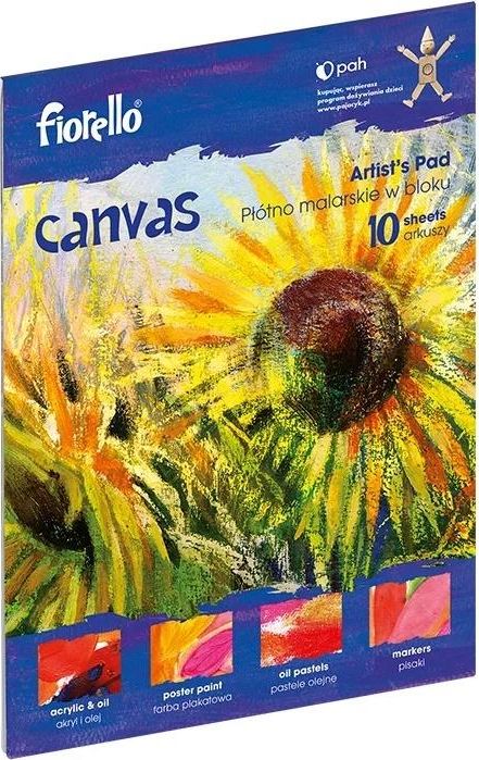 Fiorello Painting Canvas v bloku 9x12  Canvas Fiorello