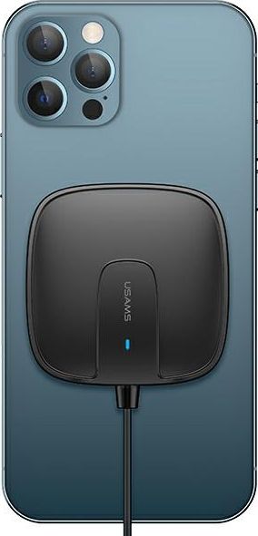 Usams USAMS Charger Lod. indukční US-CD159 magnetický W1 15W Extra tenký iPhone řady 12 černá/černá CD159DZ01