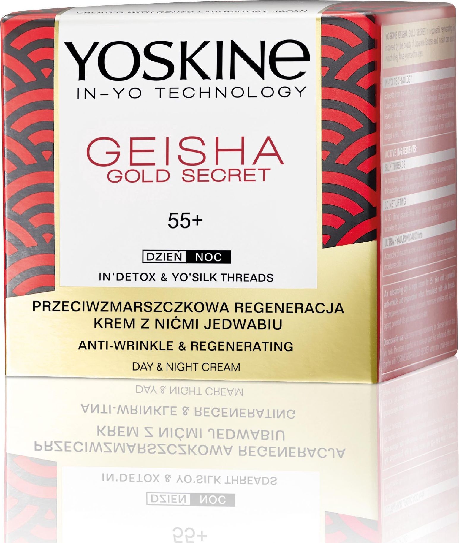 Yoskine Geisha Gold Secret 55+ Regenerační krém proti vráskám