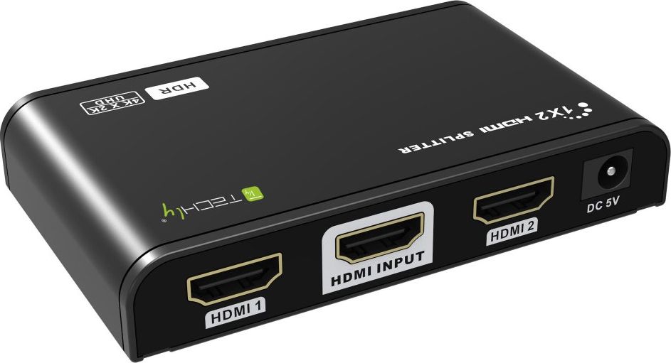 Techly Techly HDMI2.0 Splitter 4K 2 porty, HDR, 4K2K 60Hz
