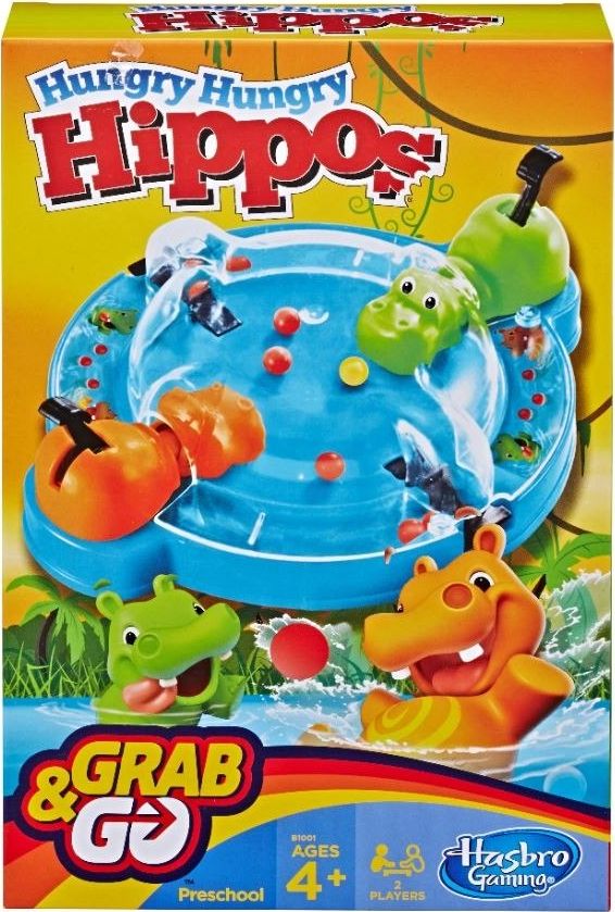 Hra Hasbro Hungry Hungry Hippo Chyť a jdi (B1001)