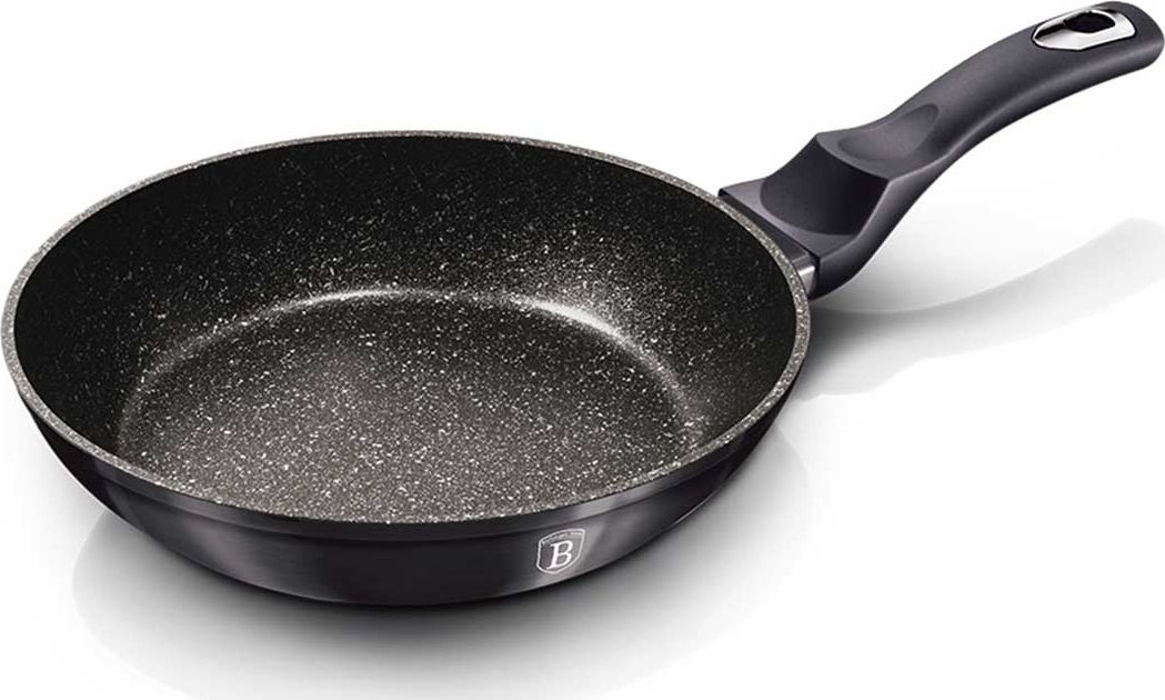 Berlingerhaus Panvica wok s mramorovým povrchom Metallic Line Carbon Pro Edition 28 cm BH-6900