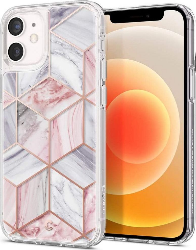 Spigen Spigen Cyrill Cecile iPhone 12 Mini Pink/Pink ACS01782