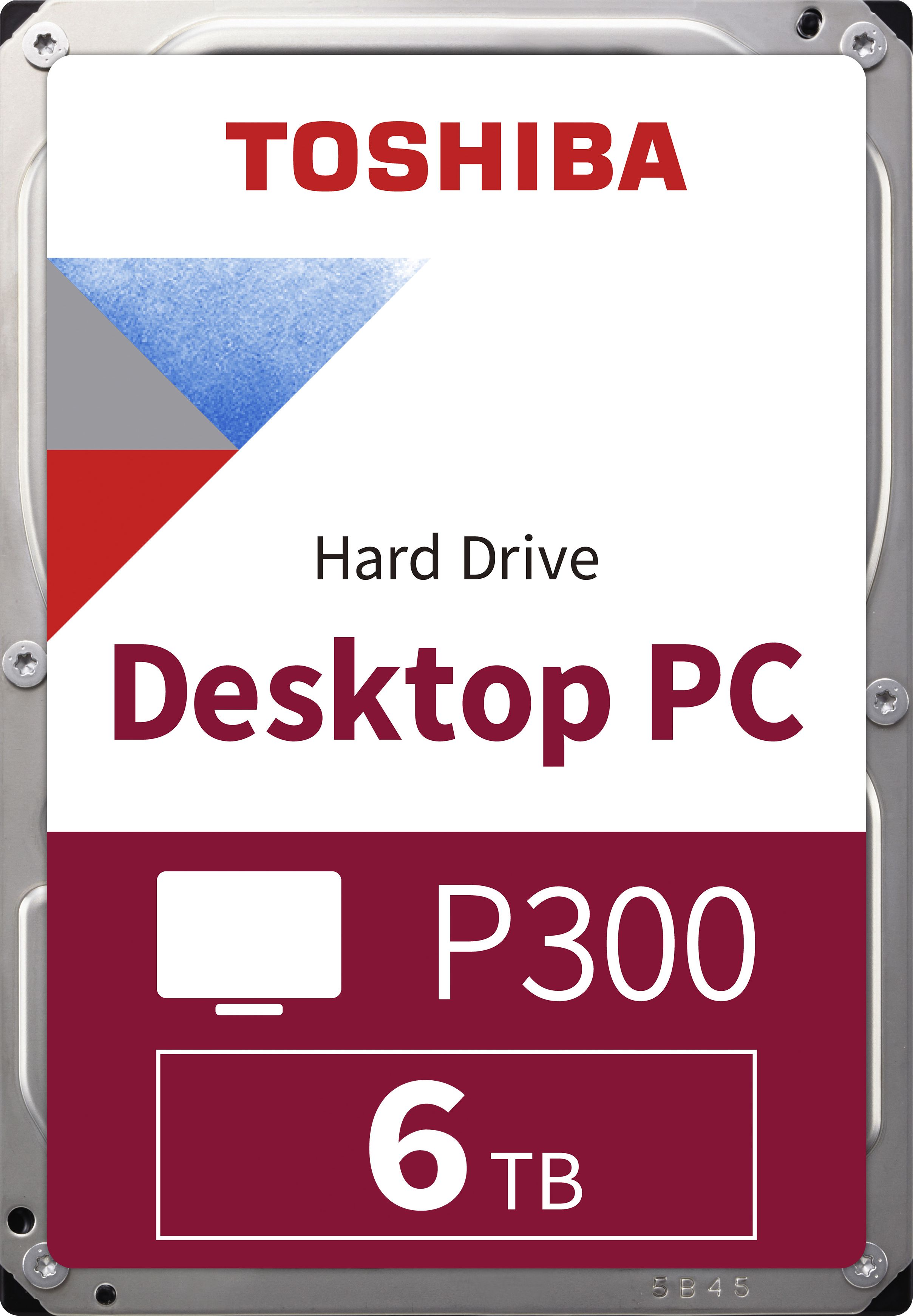 TOSHIBA HDD P300 Desktop PC (SMR) 6TB, SATA III, 5400 rpm, 128MB cache, 3,5 , BULK
