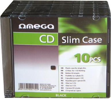 Omega Slim Case 1 disk x 10 ks (40172)