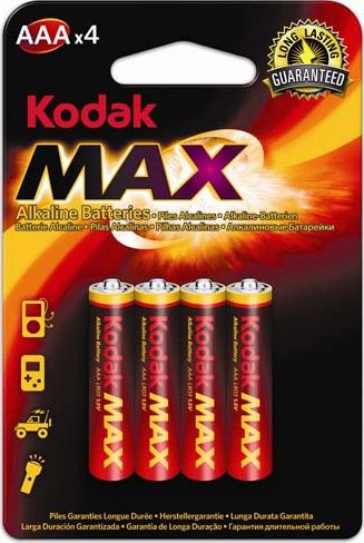 Batéria Kodak Max AAA/R03 4 ks.
