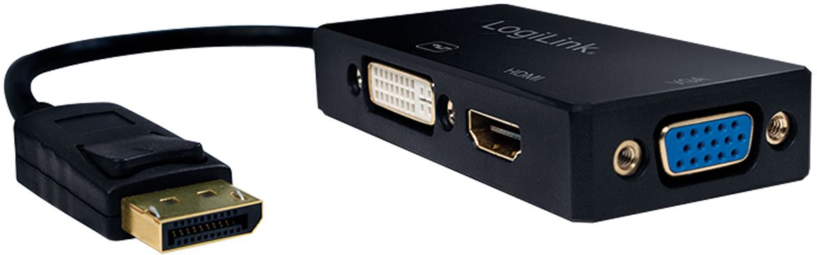 Kabel adapter display port do DVI/HDMI/VGA, 4K