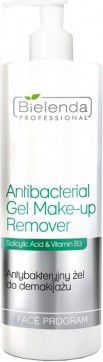 Bielenda Professional Antibacterial Gel Make-Up Remover Antibakteriální gel na odstranění make-upu 500g