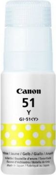 Canon BJ INK GI-51 Y EUR  (Yellow Ink Bottle)