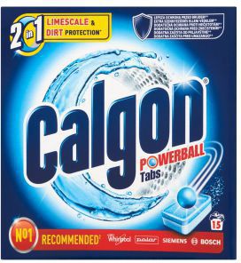 Calgon Odvápňovací tablety do praček, 15 ks.
