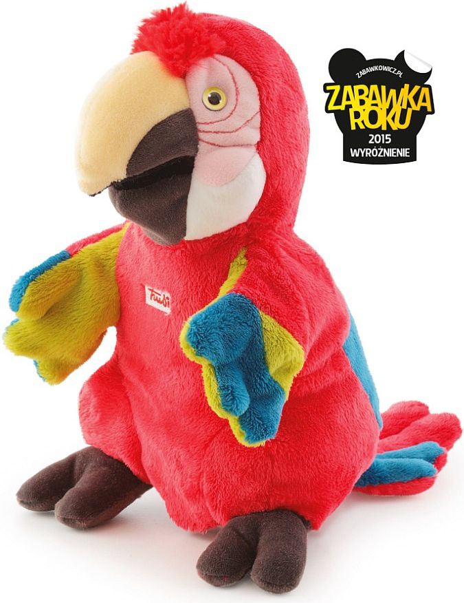 Trudi maňuška, papagáj, 25 cm (29930)